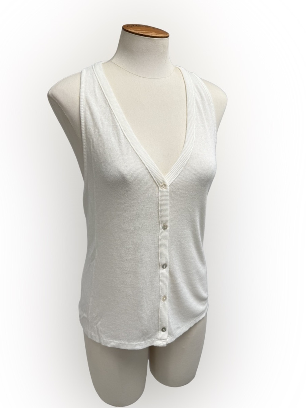Zara Knit Sleeveless Cardigan